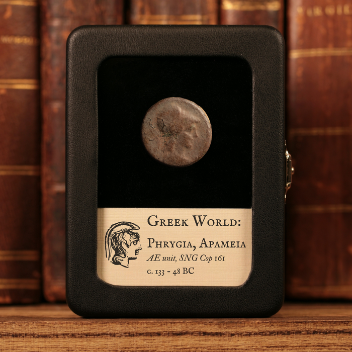 Phrygia, City of Apameia, Bronze Unit, Athena & Eagle - c. 133 to 48 BCE - Greek World