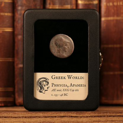 Phrygia, City of Apameia, Bronze Unit, Athena & Eagle - c. 133 to 48 BCE - Greek World