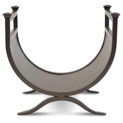 Pilgrim - 17" Burnished Bronze Addison Wood Holder