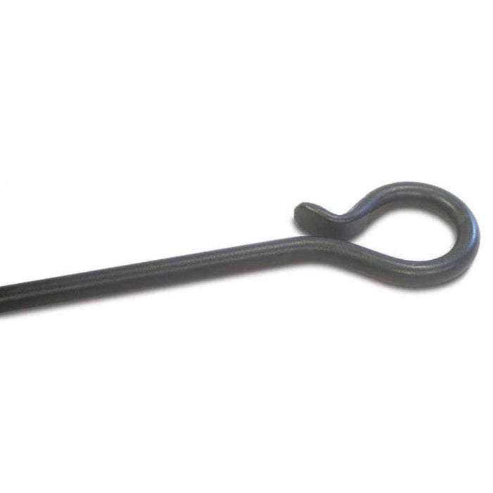 Pilgrim - 28" Matte Black Forged Hearth