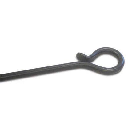Pilgrim - 28" Matte Black Forged Hearth