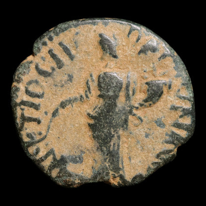 Pisidia, Antiocheia, Emperor Caracalla, AE Unit, Pax (Goddess of Peace) - 202 to 204 CE - Roman Provinces