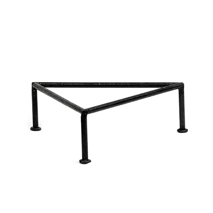 Plate Stand - Triangle 4"H Wrought Iron