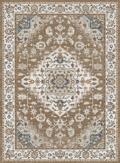 Plymouth Beryl Brown Area Rug