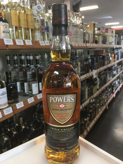 POWERS TRIPLE DISTILLED IRISH 750 ml.