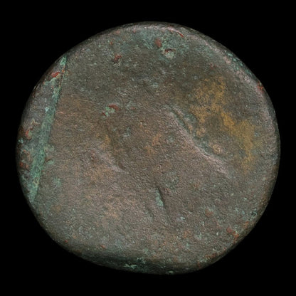 Ptolemaic Kingdom of Egypt, Queen Cleopatra VII, AE Diobol - 51 to 30 BCE - Ancient Egypt