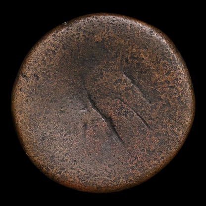 Ptolemaic Kingdom of Egypt, Queen Cleopatra VII, AE Diobol - 51 to 30 BCE - Ancient Egypt