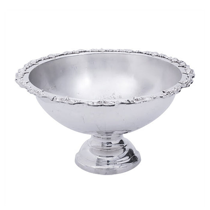 Punch Bowl - 3 gal Silver Ornate