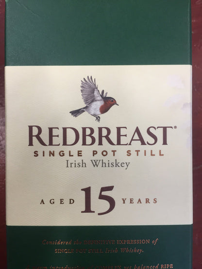 REDBREAST 15 SINGLE POT STILL