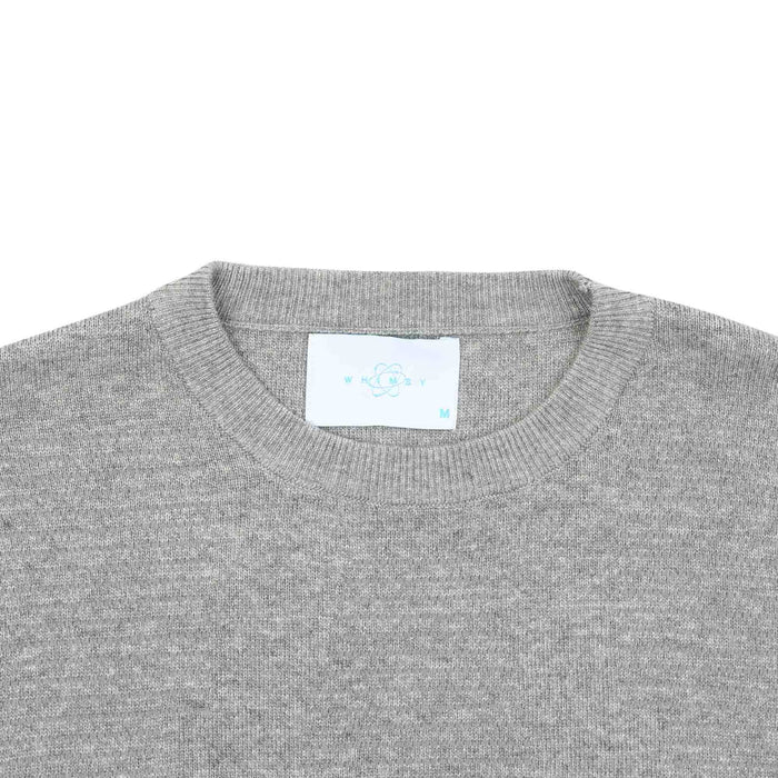 Reflective W Sweater - Heather Grey