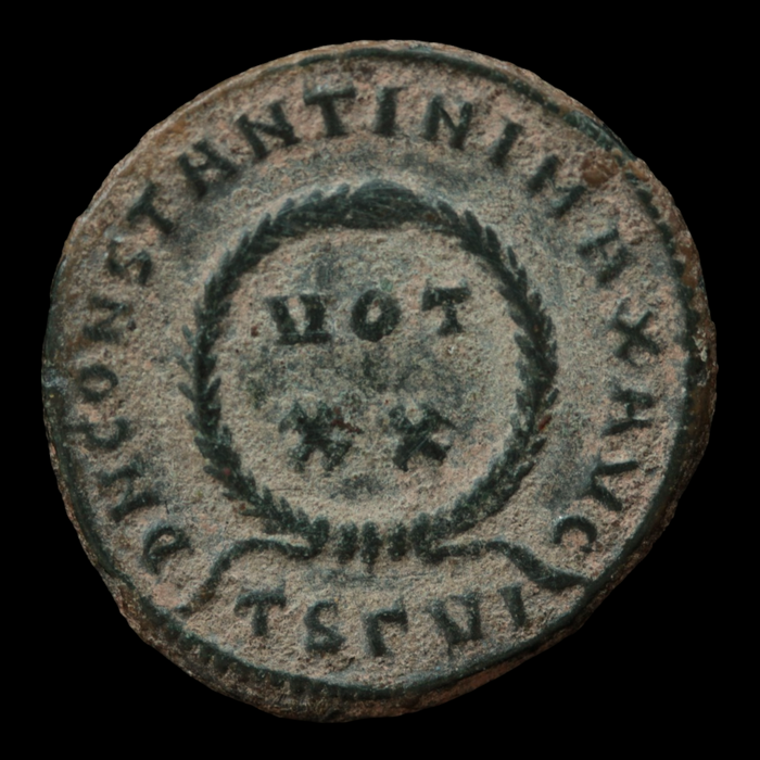 Roman Bronze Nummus, Costantine I (the Great) - 306 to 337 CE - Roman Empire