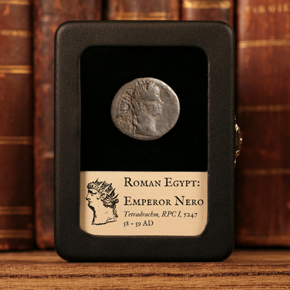 Roman Egypt, Emperor Nero, BI Tetradrachm, Homonia Reverse - 58 to 59 CE - Roman Provinces