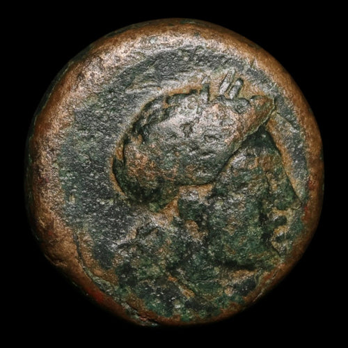 Roman Republic, Anonymous Issue, AE Litra, Apollo (Major Greek God) - 234 to 231 BCE - Roman Republic