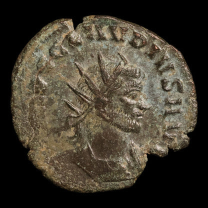 Rome, Claudius Gothicus, AR Antoninianus, Providentia (Deity of Prediction) - 268 to 270 CE - Roman Empire