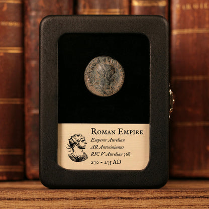 Rome, Emperor Aurelian, AR Antoninianus, Goddess of Victory - 270 to 275 CE - Roman Empire