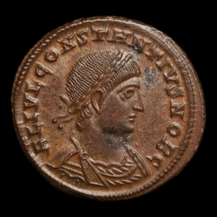 Rome, Emperor Constantius II, AE3, Two Soldiers Reverse - 330 to 333 CE - Roman Empire