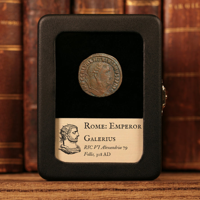 Rome, Emperor Galerius, AE Unit, Genius (Divinity) - 308 CE - Roman Empire