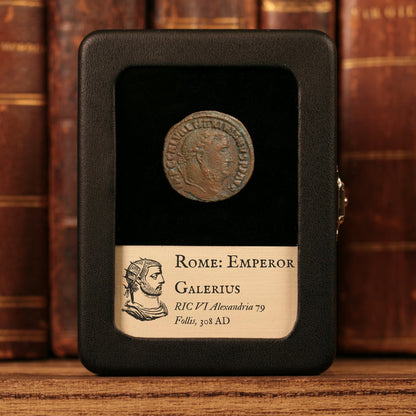 Rome, Emperor Galerius, AE Unit, Genius (Divinity) - 308 CE - Roman Empire