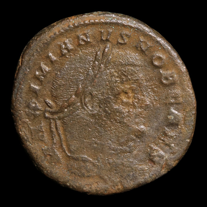 Rome, Emperor Galerius, AE Unit, Moneta (Goddess of Money) - 301 CE - Roman Empire