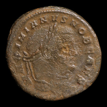 Rome, Emperor Galerius, AE Unit, Moneta (Goddess of Money) - 301 CE - Roman Empire