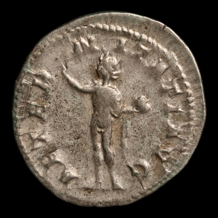 Rome, Emperor Gordian III, AR Antoninianus, Sol (Sun God) - 241 to 243 CE - Roman Empire