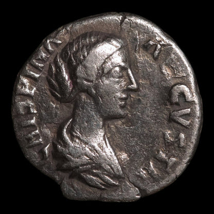 Rome, Empress Crispina, AR Denarius, Concordia (Goddess of Agreement) - 178 to 191 CE - Roman Empire