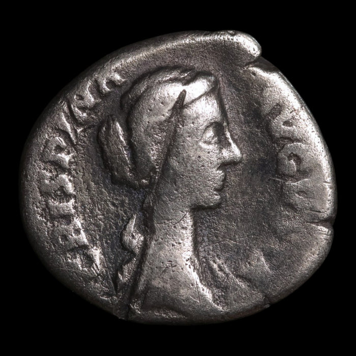 Rome, Empress Crispina, AR Denarius, Venus (Goddess of Love) - 178 to 191 CE - Roman Empire