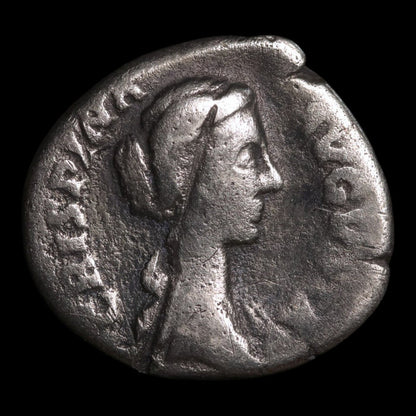 Rome, Empress Crispina, AR Denarius, Venus (Goddess of Love) - 178 to 191 CE - Roman Empire