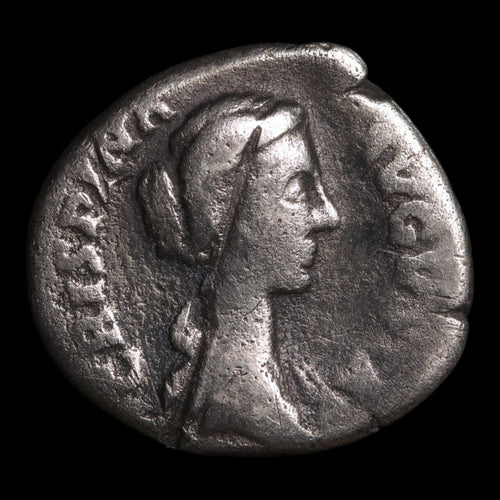 Rome, Empress Crispina, AR Denarius, Venus (Goddess of Love) - 178 to 191 CE - Roman Empire
