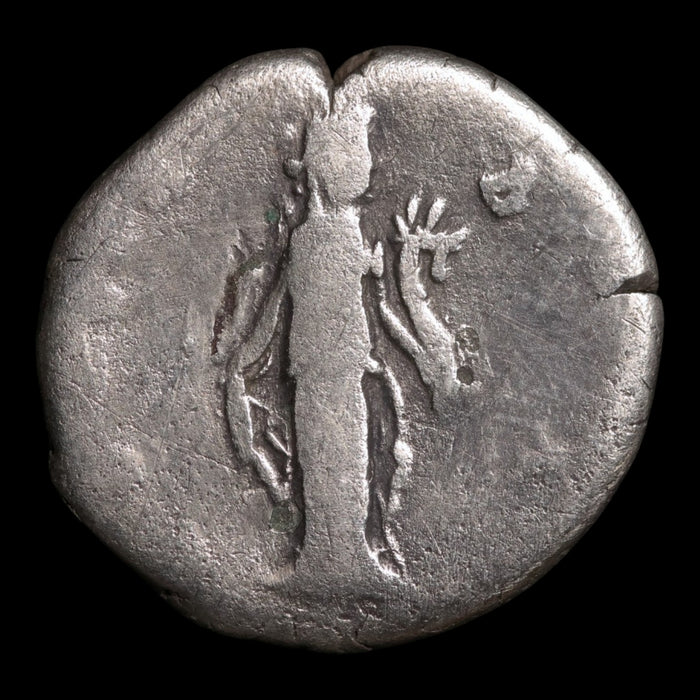 Rome, Empress Faustina II, AR Denarius, Concordia (Goddess of Agreement) - 145 to 161 CE - Roman Empire