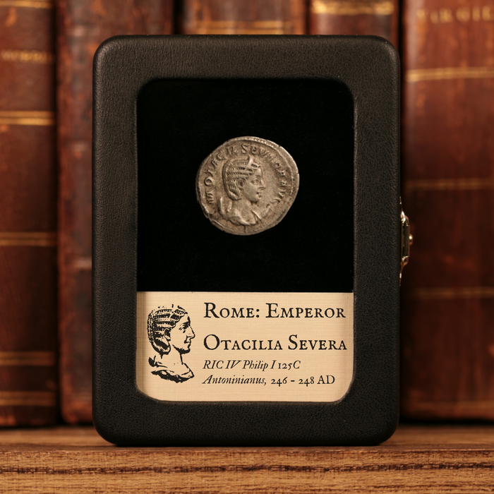 Rome, Empress Otacilia Severa, AR Antoninianus, Concordia (Marriage & Society) - 246 to 248 CE - Roman Empire