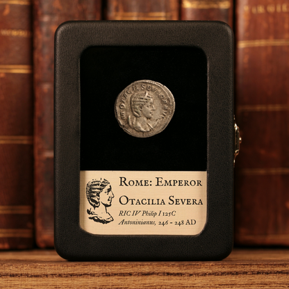 Rome, Empress Otacilia Severa, AR Antoninianus, Concordia (Marriage & Society) - 246 to 248 CE - Roman Empire