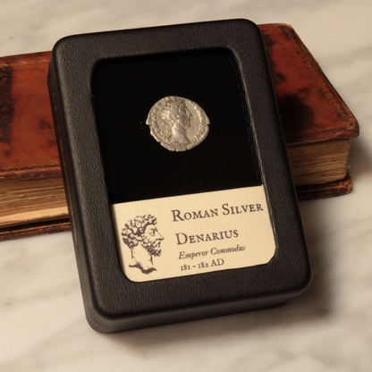 Rome, Silver Denarius, Emperor Commodus - 181 – 182 CE - Roman Empire