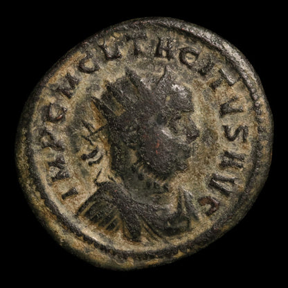 Rome, Tacitus (Rare Emperor), BI Antoninianus, Securitas (Goddess of Security) - 275 to 276 CE - Roman Empire