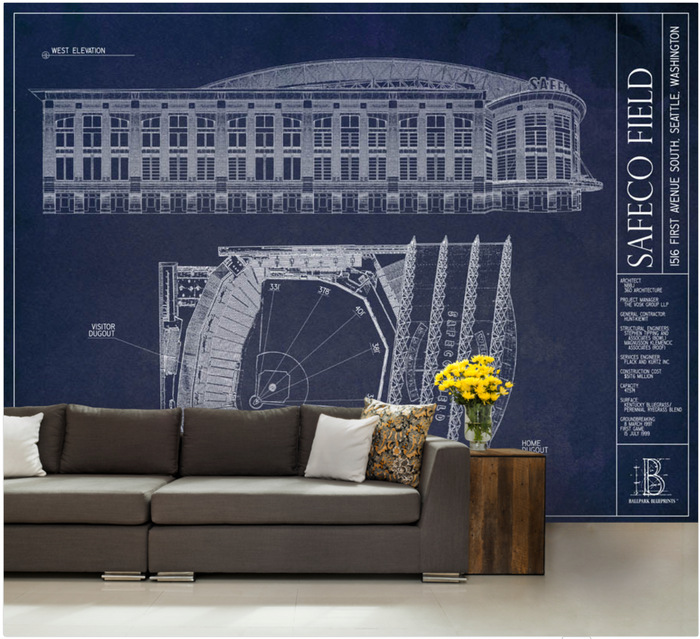 Safeco Field Wall Mural