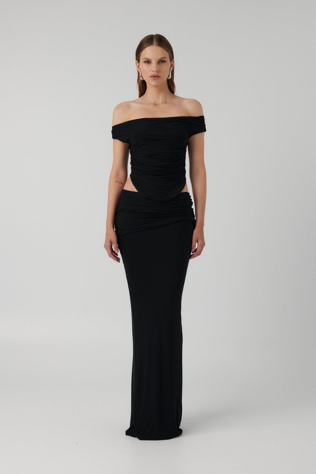 Samira Maxi Skirt - Black