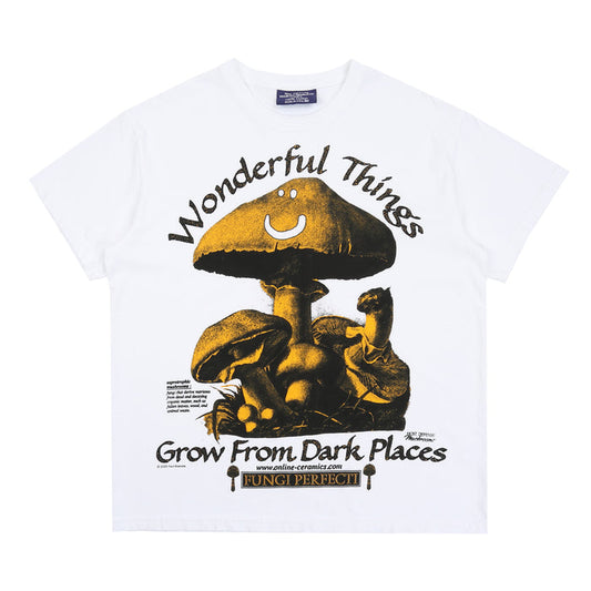 Saprotrophic Mushrooms T-Shirt - White