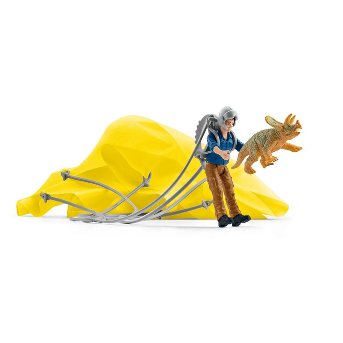 Schleich | Dinosaurs  ~ Parachute Rescue Toys Schleich