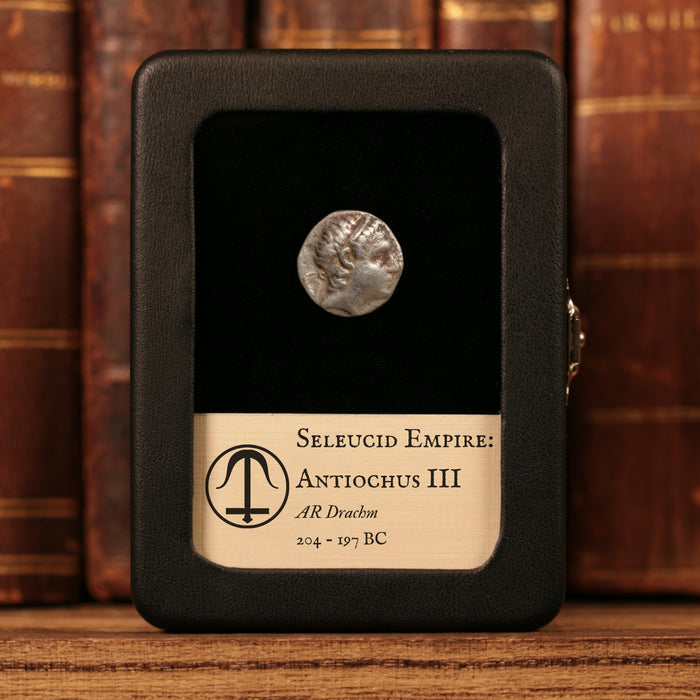 Seleucid Empire, King Antiochus III, AR Drachm, Apollo (Major Greek God) - 204 to 197 BCE - Greek World