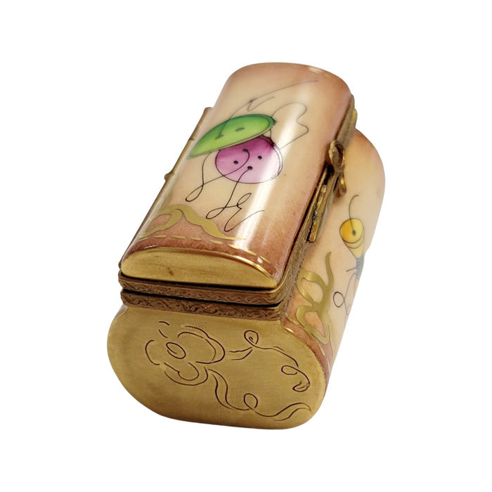 Charming Sewing Essentials Limoges Box Porcelain Limoges home French Trinket Box
