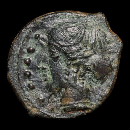 Sicily, City of Himera, AE Hemilitron - c. 420 to 407 BCE - Greek World