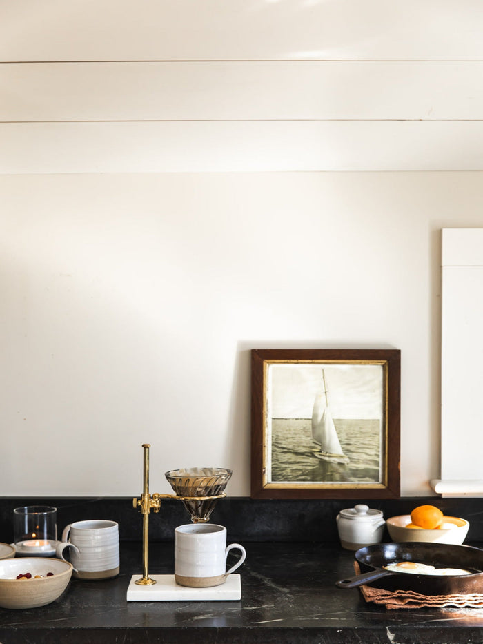 Silo Stoneware Mug — mugs on a kitchen counter; Farmhouse Pottery