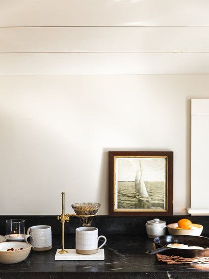 Silo Stoneware Mug — mugs on a kitchen counter; Farmhouse Pottery