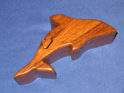 Small Dolphin Puzzle Box