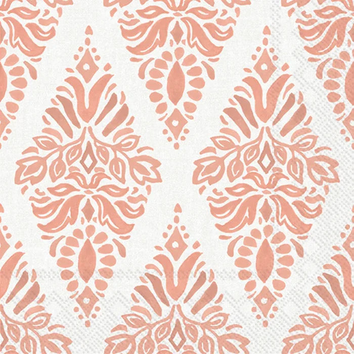 Soft Petals Peach Cocktail Napkins