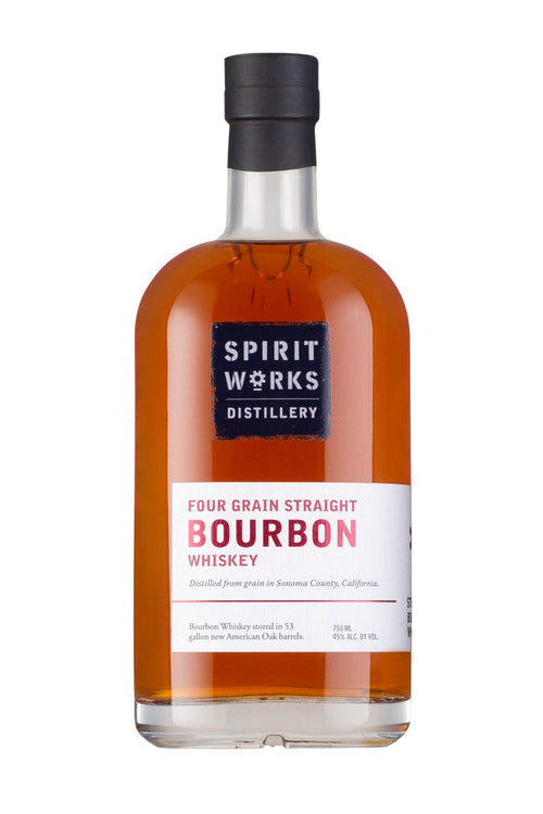 SPIRIT WORKS FOUR GRAIN STRAIGHT BOURBON 750 ML BATCH #9