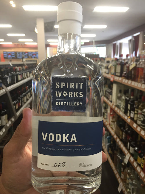SPIRIT WORKS VODKA 86