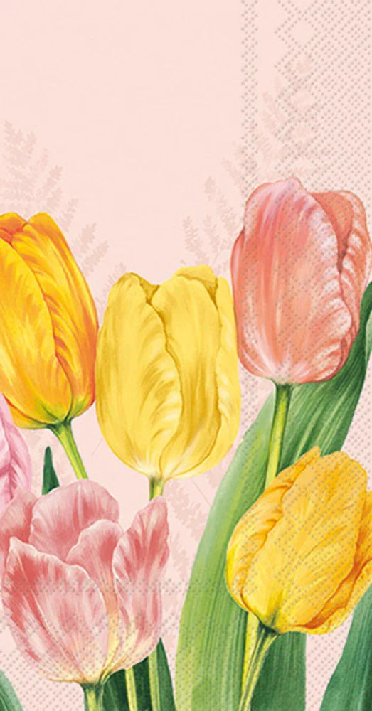 Spring Tulips Guest Towels