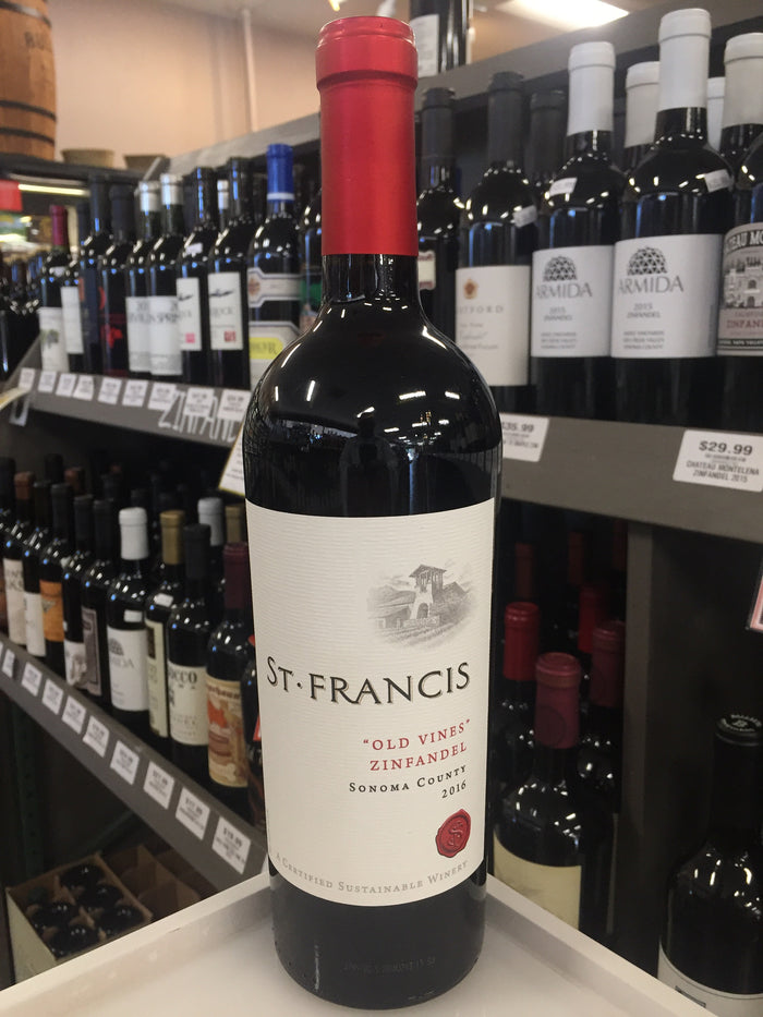 ST. FRANCIS OLD VINE ZIN 2014