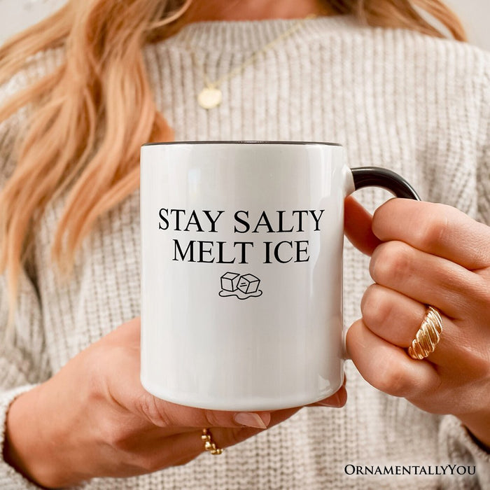 Stay Salty Melt Ice Personalized Mug Personalized Ceramic Mug OrnamentallyYou